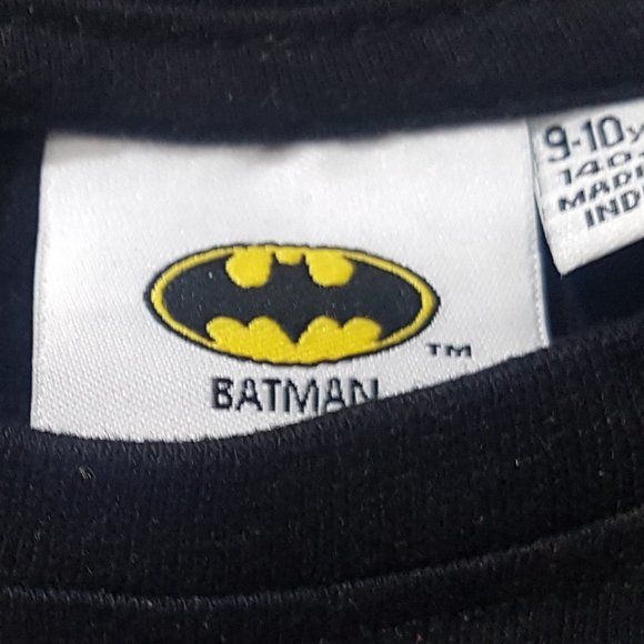 PRIMARK BATMAN T-SHIRT LOGO SIZE 9-10YRS *NEW* - Picture 2 of 4